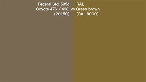 army coyote brown color code