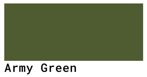 army green cmyk color code
