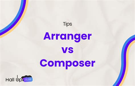 arranger vs komposer
