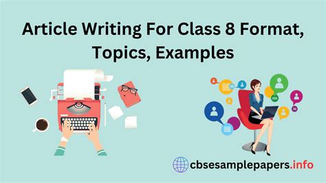 article writing topics for class 8th