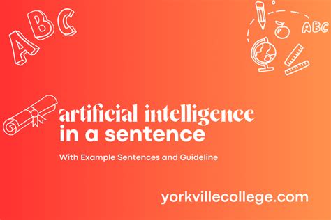 artificial intelligence sentence examples