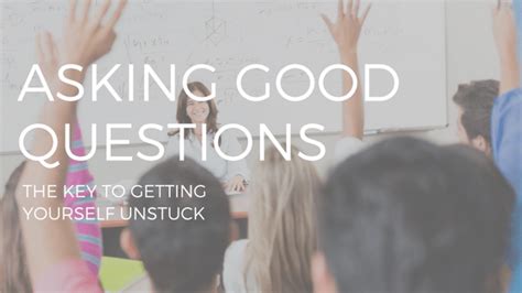 asking good questions in the classroom