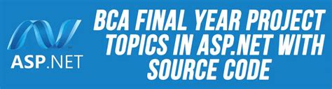 asp net project topics for bca final year