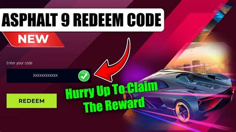 asphalt 9 redeem codes switch