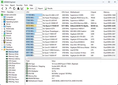 asrock main memory read write test error