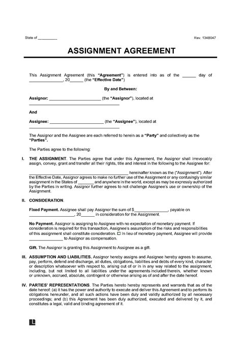assignment details document