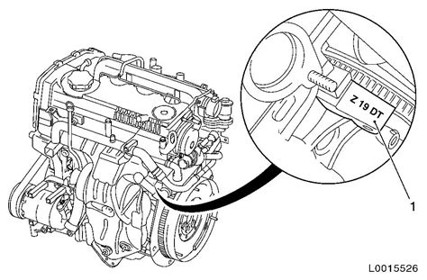astra h engine code location