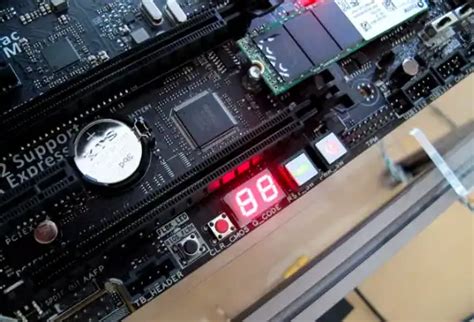 asus mobo error code a0