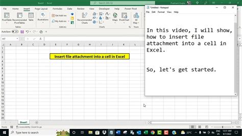 attach file in excel cell