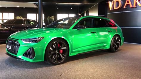 audi rs6 green color code