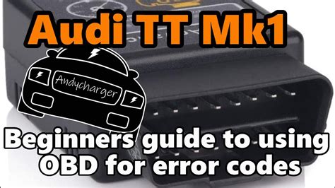 audi tt fault codes list