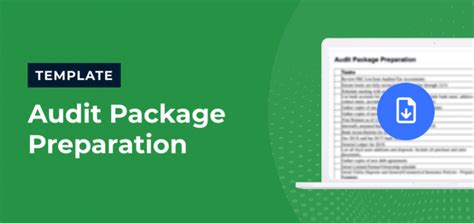 Audit Package Preparation Template