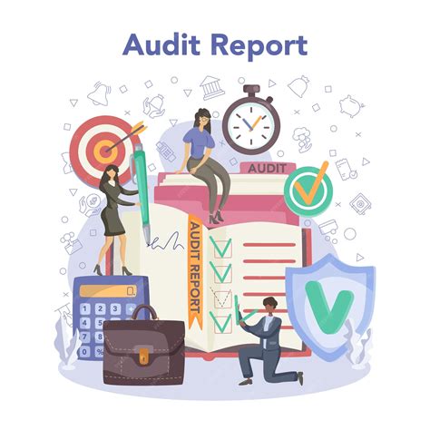 Audit report illustration