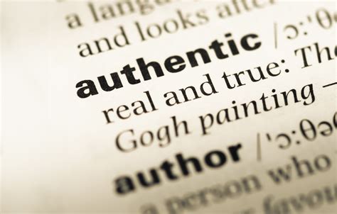 authentic meaning in english in one word