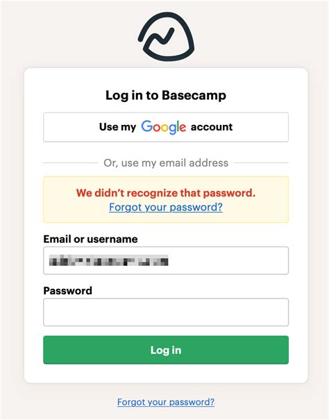 Authenticate Basecamp Account