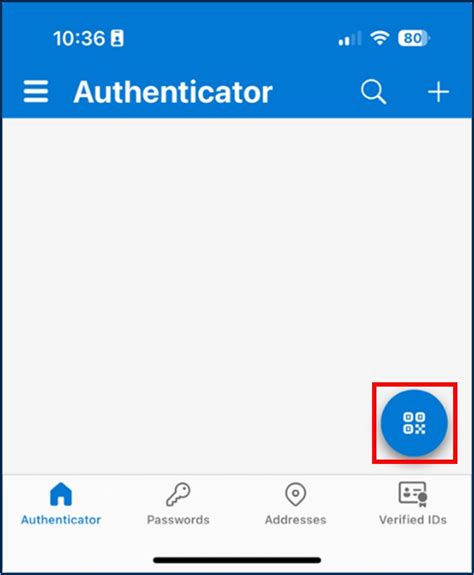 authenticator app won't scan qr code
