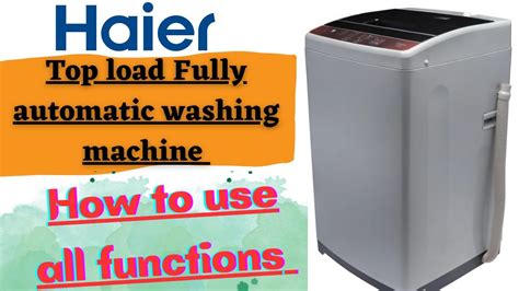 auto washing machine use