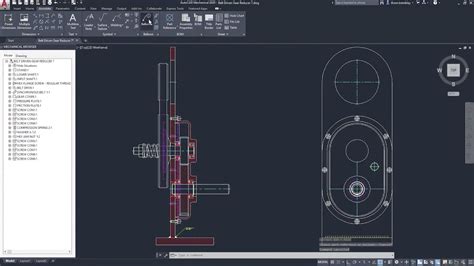 Autocad Mechanical Structure Tabtools Panel Structure Catalog