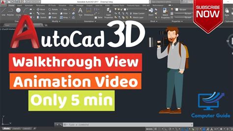 Autocad Walkthrough Animation