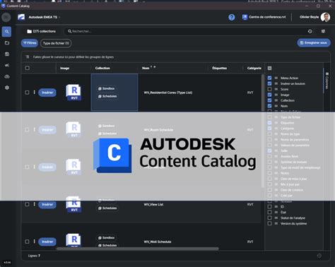 Autodesk Unifi Content Catalog