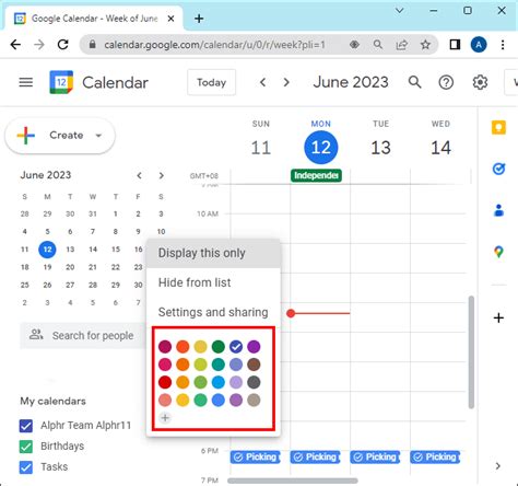 automate color coding your google calendar