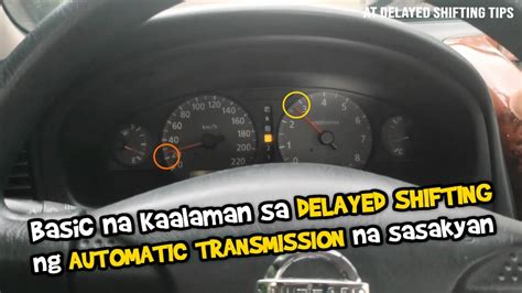 automatic gear shift delay problem