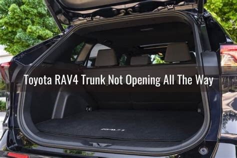 automatic trunk not working