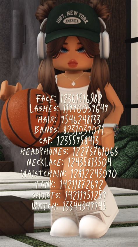 avatar codes in roblox