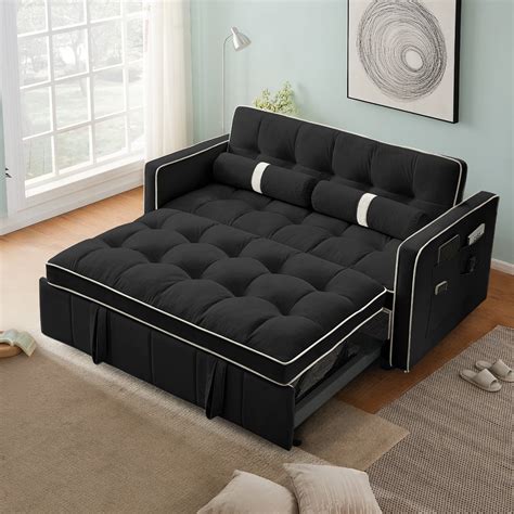 average size of pull out couch