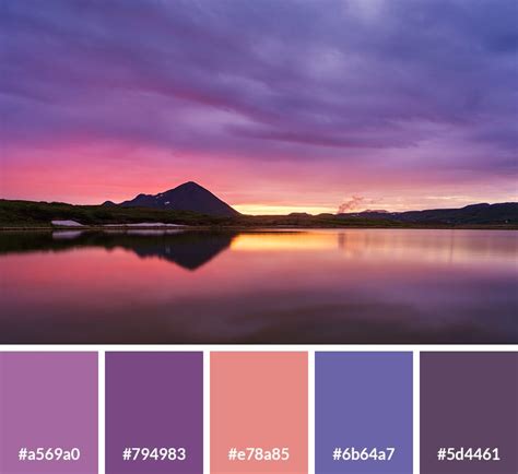 averland sunset hex code