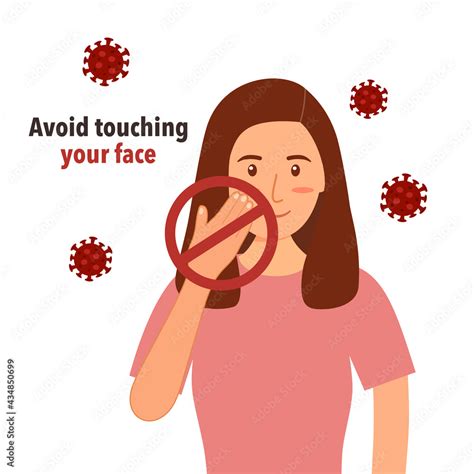 avoid touching face