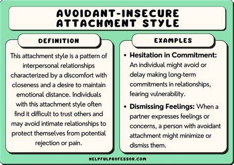 avoidant attachment style
