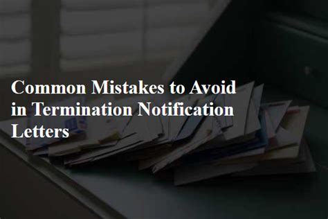 Avoiding Mistakes in Letters