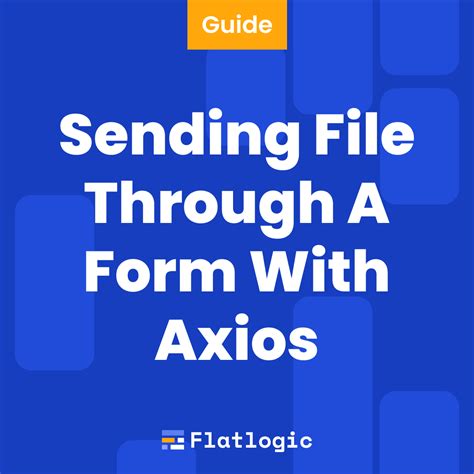 axios multipart form data example