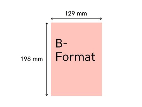 b-format book size