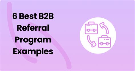 b2b referral program examples