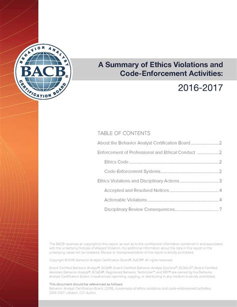 bacb ethical guidelines