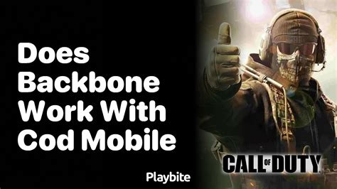 backbone not working with cod mobile reddit