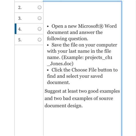 bad examples of source document design