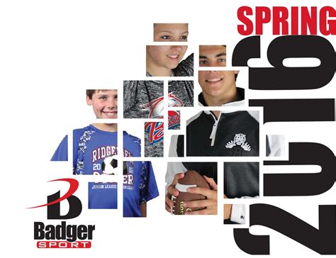 Badger Team Catalog