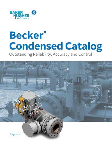 Baker Hughes Pump Catalog