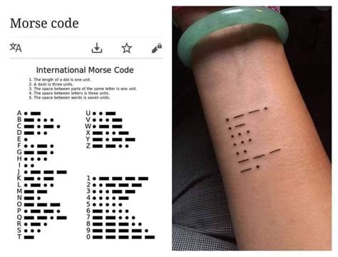 band name in morse code