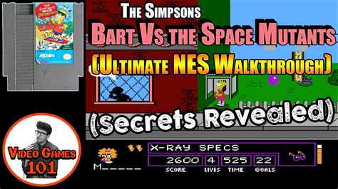 Bart Versus The Space Mutants Walkthrough