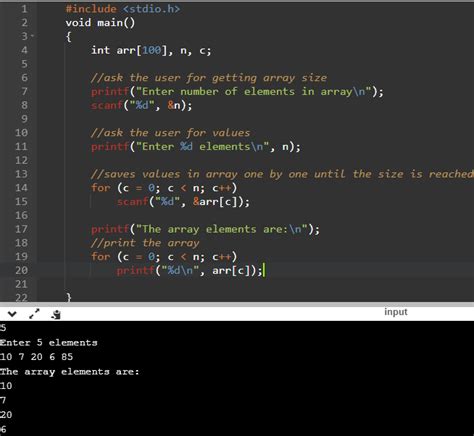 basic c programming examples