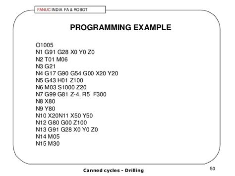 basic cnc programming codes