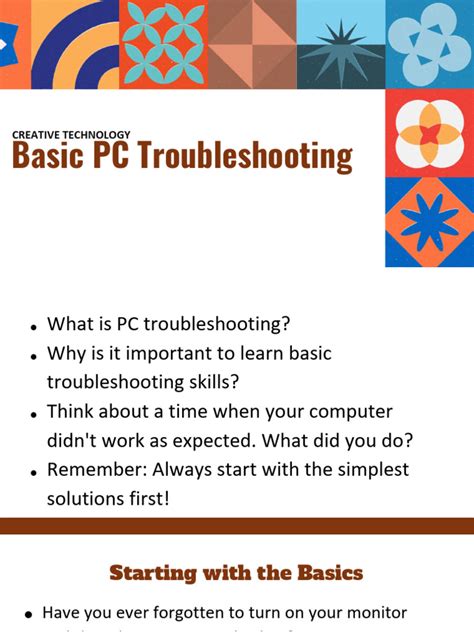 basic computer troubleshooting pdf