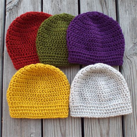 basic crochet hat pattern free