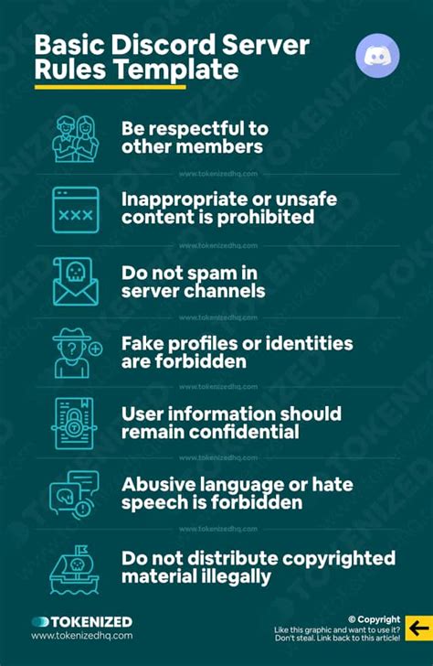 basic discord server rules
