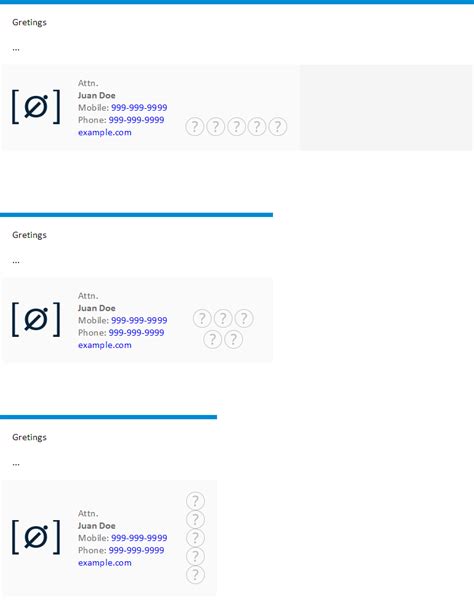 basic html email signature template