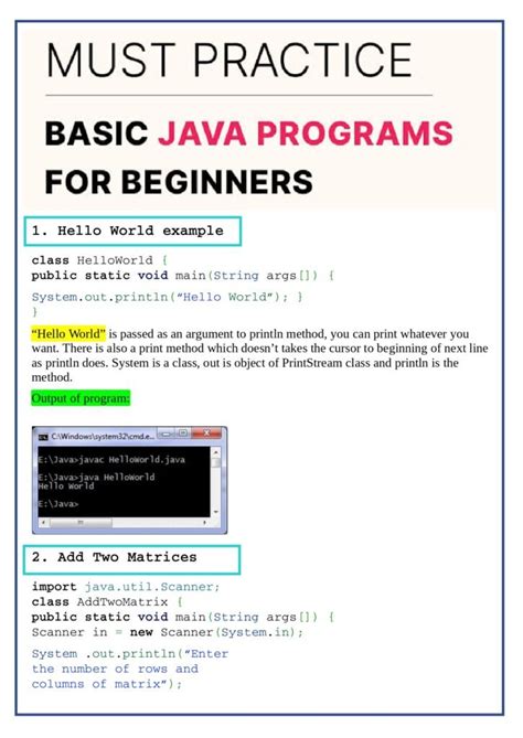 basic java programs for beginners pdf